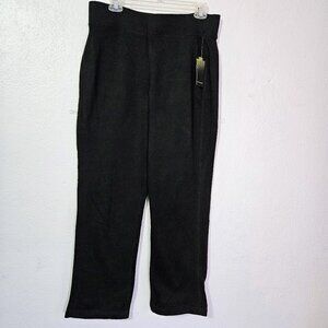 TEK GEAR WOMEN'S ACTIVEWEAR BLACK PANTS FOR YOGA LOUNGING WORKOUT,  SIZE L/S